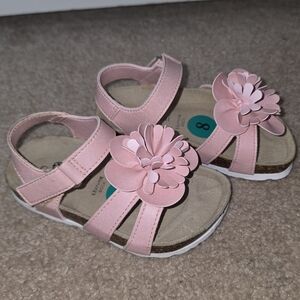 Giulia Palai Floral Rosette Sandals Size 8C